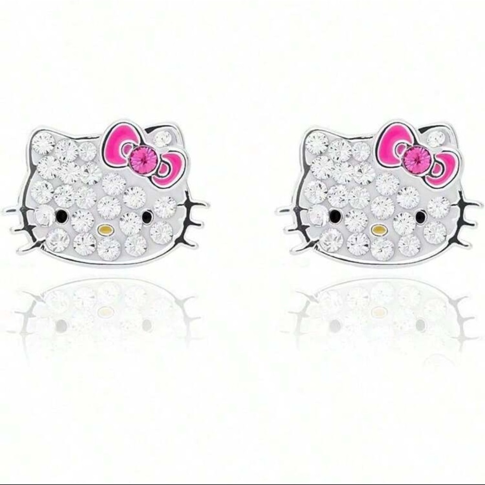 Hello Kitty Stud Earrings, Hello Kitty Earrings